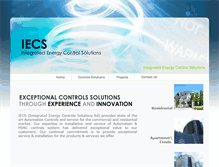 Tablet Screenshot of iecs.ca