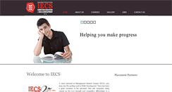 Desktop Screenshot of iecs.in
