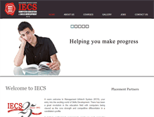Tablet Screenshot of iecs.in